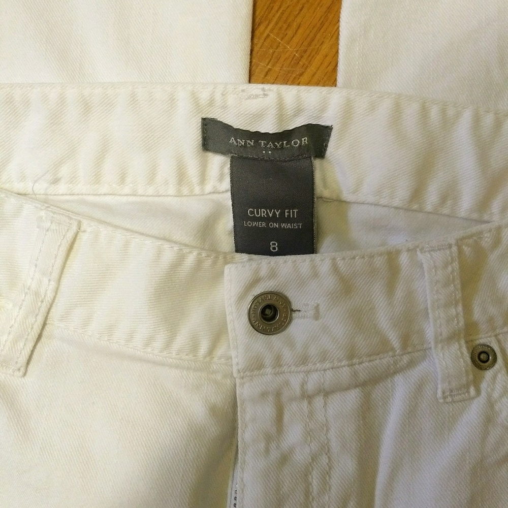 White jeans, Ann Taylor